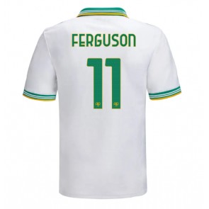 Lacne Muži Futbalové dres AS Roma Evan Ferguson #11 2025-26 Krátky Rukáv - Tretina